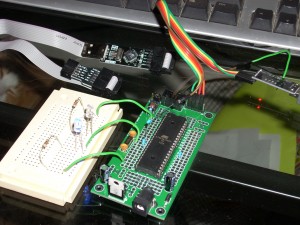 SARduino 1284P PCB from DP-Blinky